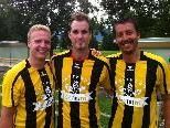Die Torschützen: Daniel, Patrick und Stefan Die Torschützen: Daniel, Patrick und Stefan