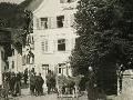 Der Gasthof Krone in Schruns. Der Gasthof Krone in Schruns.