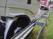 Glimpflich verlief der Übelkeitsanfall eines LKW-Fahrers auf der A2 Glimpflich verlief der Übelkeitsanfall eines LKW-Fahrers auf der A2