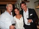 Maria mit Luciano La Marca und Winzer Luciano Begnoni. Maria mit Luciano La Marca und Winzer Luciano Begnoni.