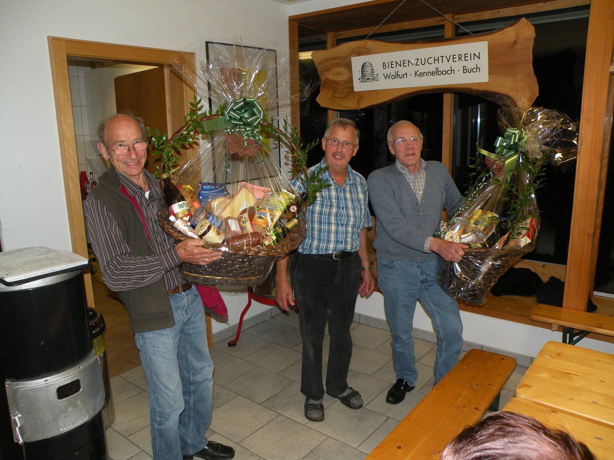 Geschenkskörbe für die Jubilare Geschenkskörbe für die Jubilare