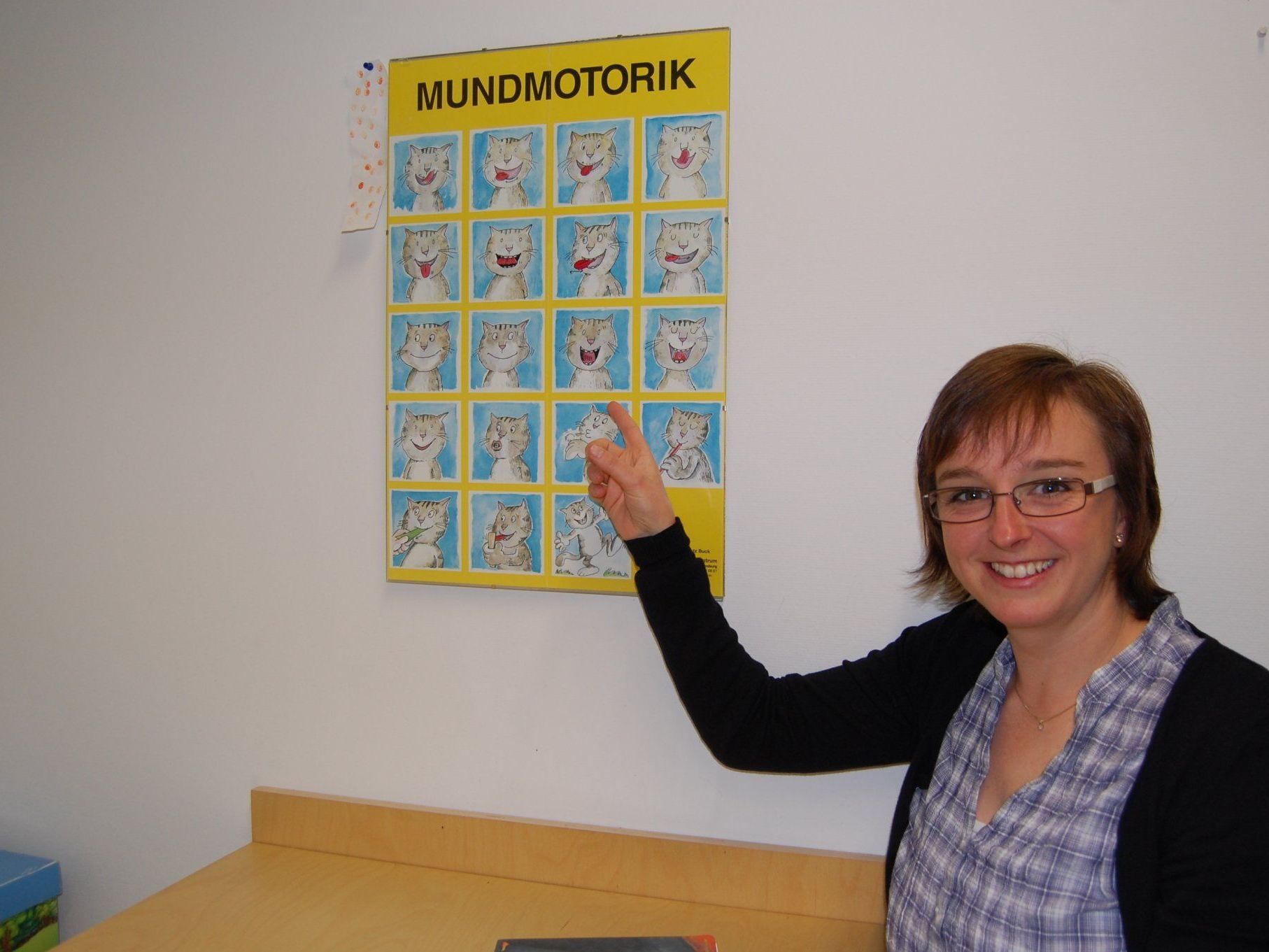 Die Logopädin Kathrin Küng arbeitet vorwiegend mit Kindern. Die Logopädin Kathrin Küng arbeitet vorwiegend mit Kindern.