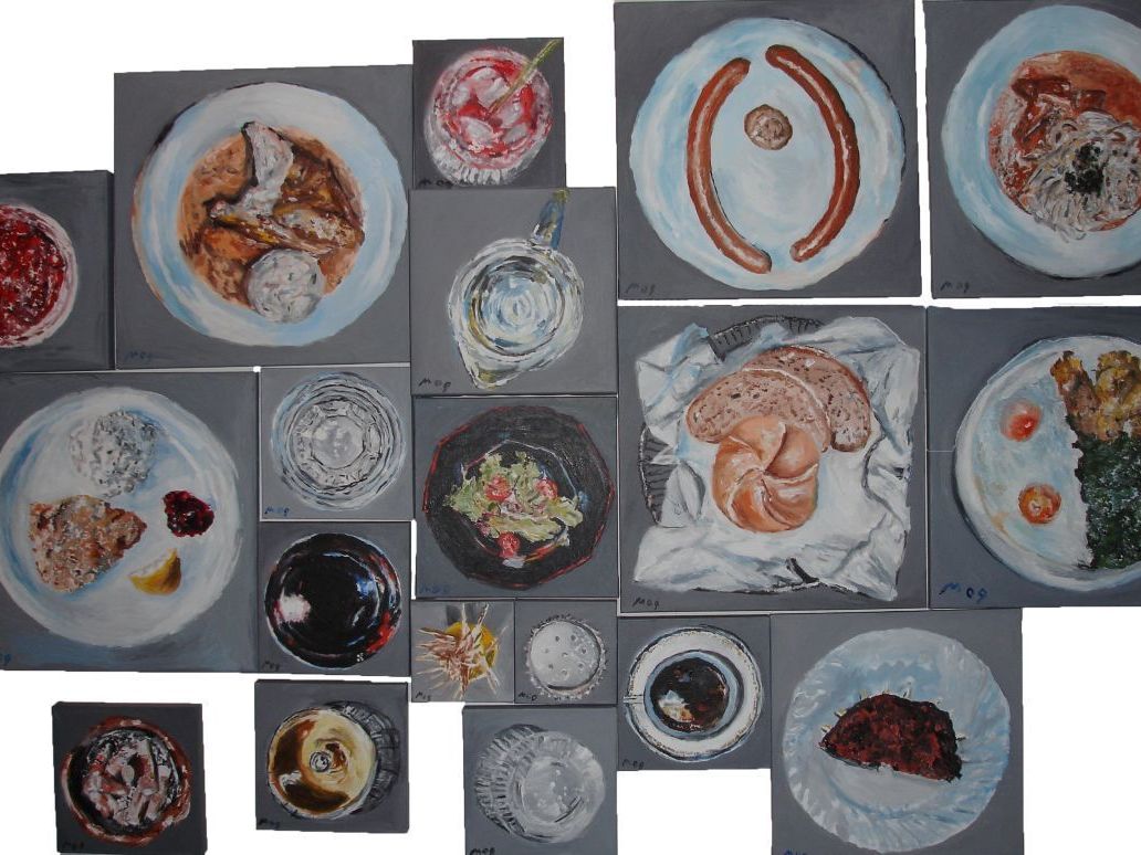 Hans Mühlbauer "Essen von oben" Hans Mühlbauer "Essen von oben"