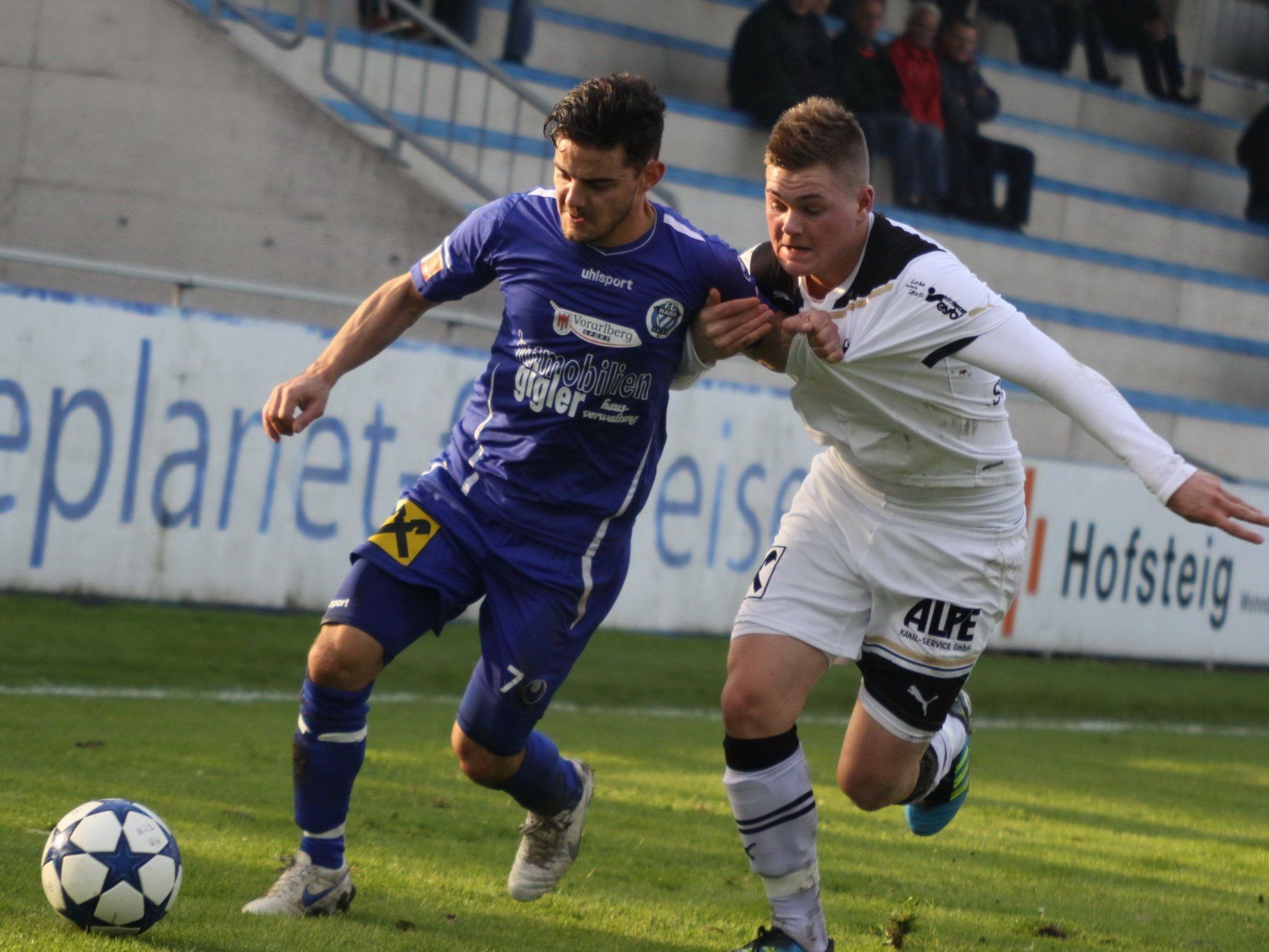 FC Hard verlor gegen Wattens mit 0:4.