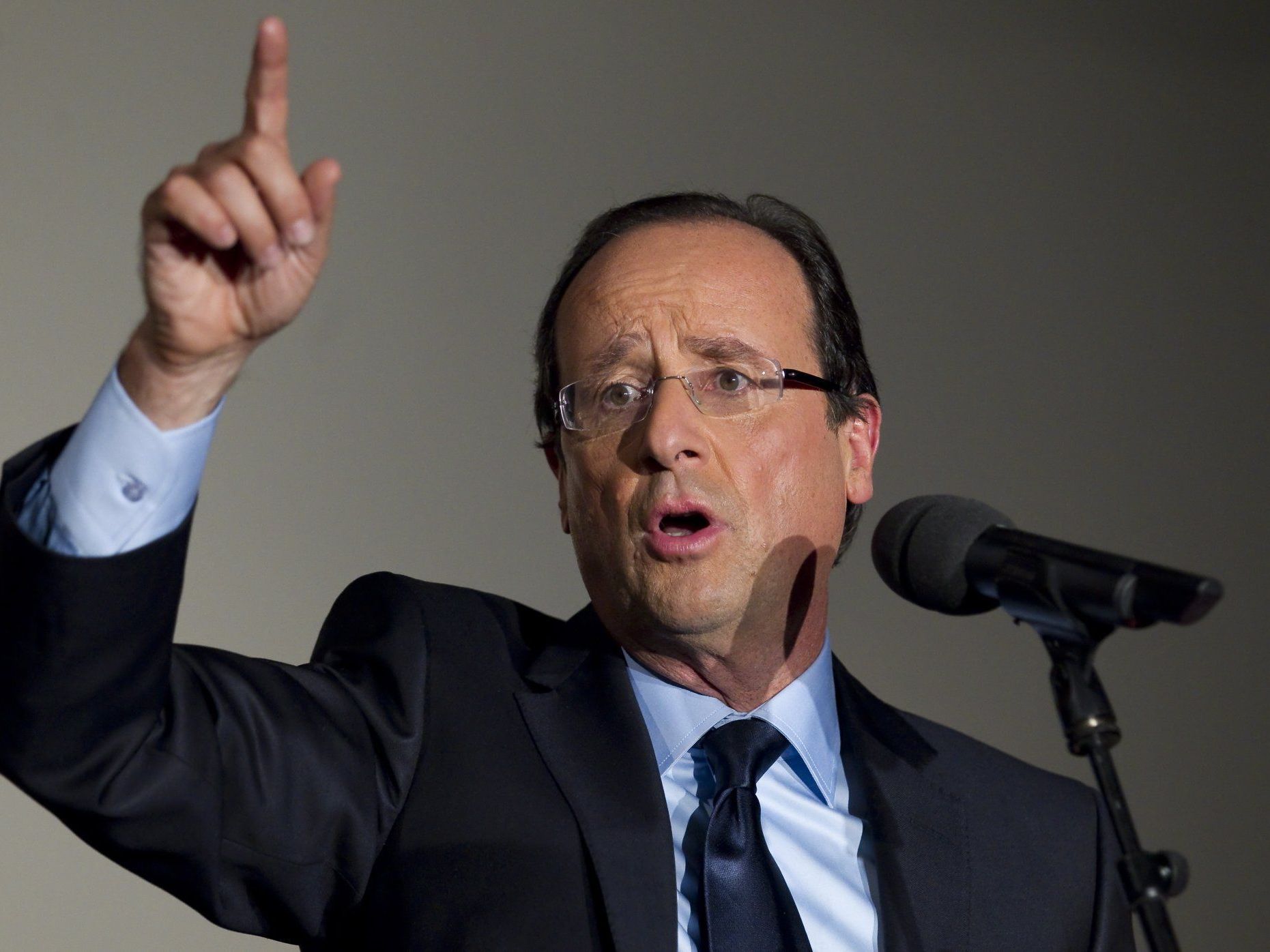 Der Herausforderer: Francois Hollande will Nicolas Sarkozy stürzen. Der Herausforderer: Francois Hollande will Nicolas Sarkozy stürzen.