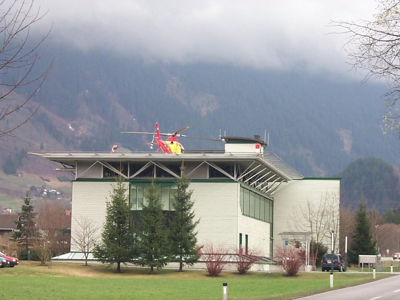 Sanatorium Dr. Schenk in Schruns. Sanatorium Dr. Schenk in Schruns.