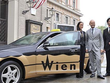 WienTourismus präsentierte das perfekte Taxi