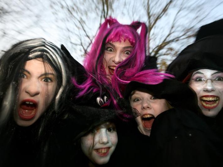 Halloween wird auch bei den Wienern immer beliebter. Halloween wird auch bei den Wienern immer beliebter.