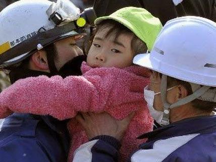 Viele Kinder verloren bei der Tsunami-Katastrophe in Japan ihre Eltern.