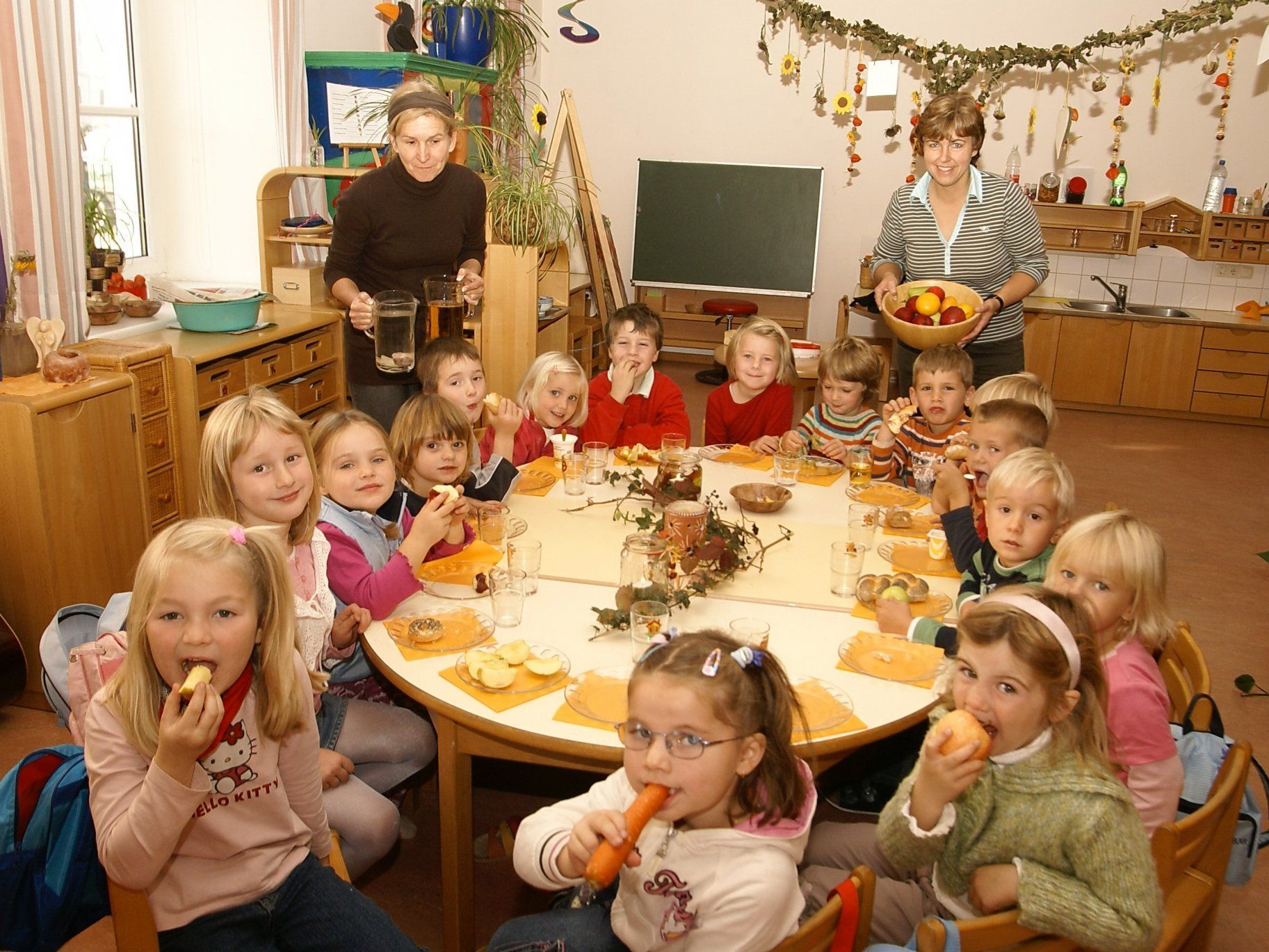 Schon ab dem ersten Lebensjahr wollen die Grünen ein Recht auf Kindergartenplätze