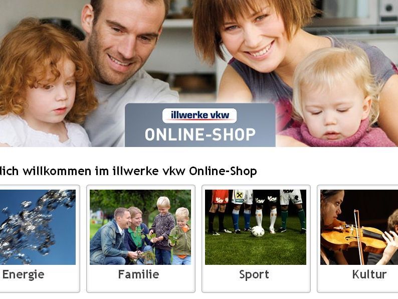 Velix-Teilnehmer können ihre gesammelten Punkte im neuen illwerke vkw Online-Shop einlösen. Velix-Teilnehmer können ihre gesammelten Punkte im neuen illwerke vkw Online-Shop einlösen.
