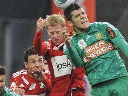 Rapid musste im Cup eine bittere Niederlage gegen Ried einstecken. Rapid musste im Cup eine bittere Niederlage gegen Ried einstecken.