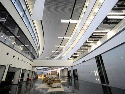 Skylink geht in die "heiße Phase": Der Bau soll Ende Oktober fast fertig sein. Skylink geht in die "heiße Phase": Der Bau soll Ende Oktober fast fertig sein.