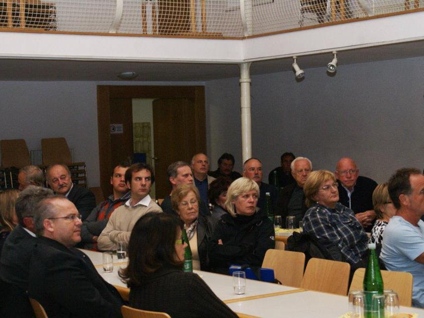 Veranstaltung der ÖVP Ortsgruppen in der Region Hofsteig/Rheindelta