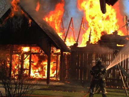 Haus in der Steiermark fing Feuer Haus in der Steiermark fing Feuer