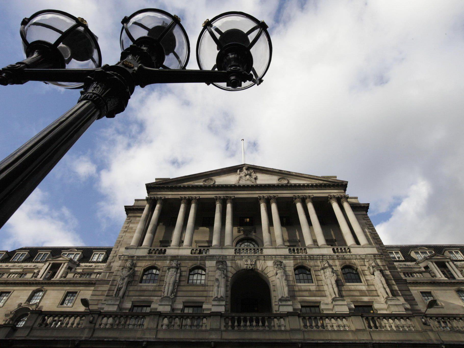 Die Bank of England rechnet mit dem Ausscheiden einiger Länder aus der Euro-Zone.