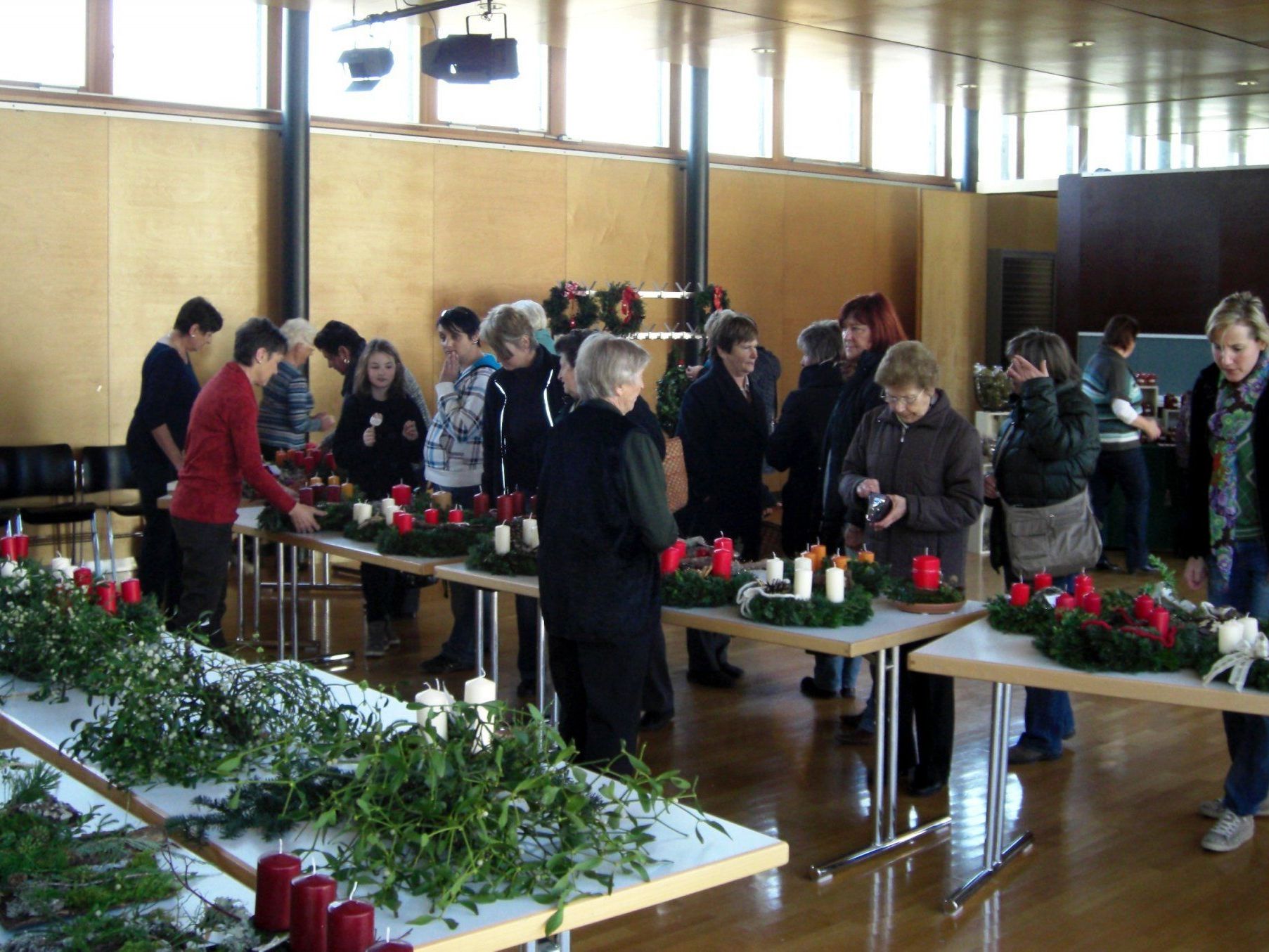 Gut besucht war der Adventbasar in Nenzing. Gut besucht war der Adventbasar in Nenzing.