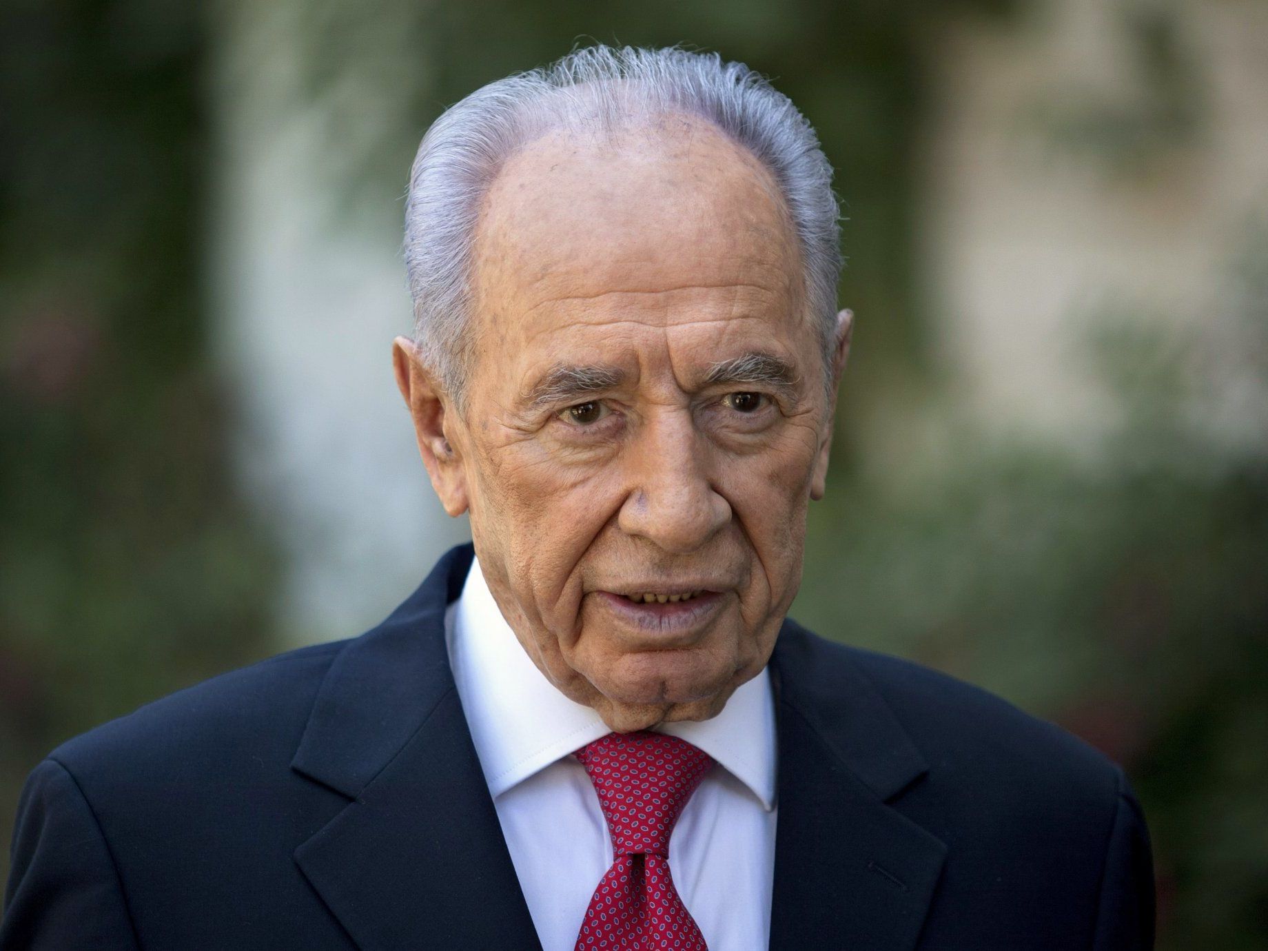 Israels Präsident sprach von Näherrücken von Angriff. Israels Präsident sprach von Näherrücken von Angriff.