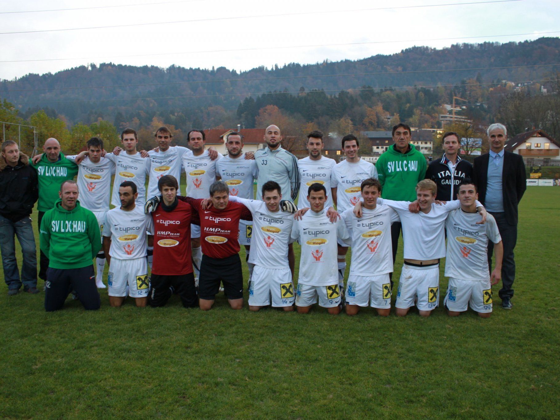 Lochau überwintert in der Landesliga auf Platz eins. Lochau überwintert in der Landesliga auf Platz eins.