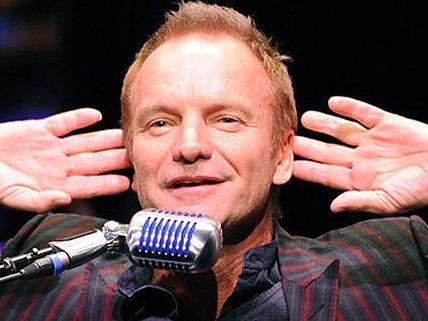 Superstar Sting ist 2012 live im Wiener Gasometer zu erleben