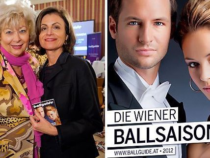 Birgit Sarata und Renate Danler bei der ballguide 2012-Präsentation Birgit Sarata und Renate Danler bei der ballguide 2012-Präsentation