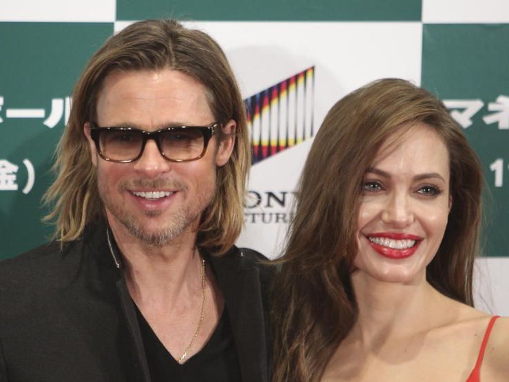Brad Pitt und seine Angelina Jolie Brad Pitt und seine Angelina Jolie