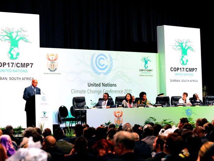 Die Europäer wollen in Durban erreichen, dass eine Anschlussregelung für das Kyoto-Protokoll absehbar wird