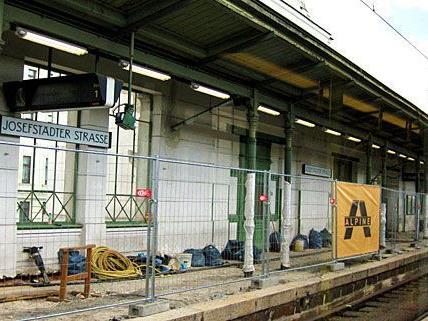 Die U-Bahnstation Josefstädter Straße ist ab 26. November wieder im Betrieb.