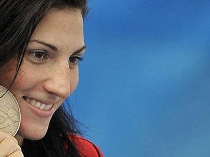 Diese Zeiten sind vorbei: Mirna Jukic will nicht mehr schwimmen. Diese Zeiten sind vorbei: Mirna Jukic will nicht mehr schwimmen.