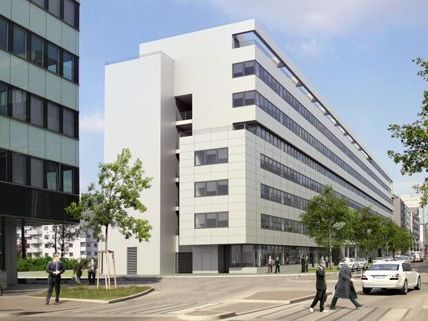 Am ehemaligen Gelände des Nordbahnhofes entsteht "Office im Park". Image Am ehemaligen Gelände des Nordbahnhofes entsteht "Office im Park". Image