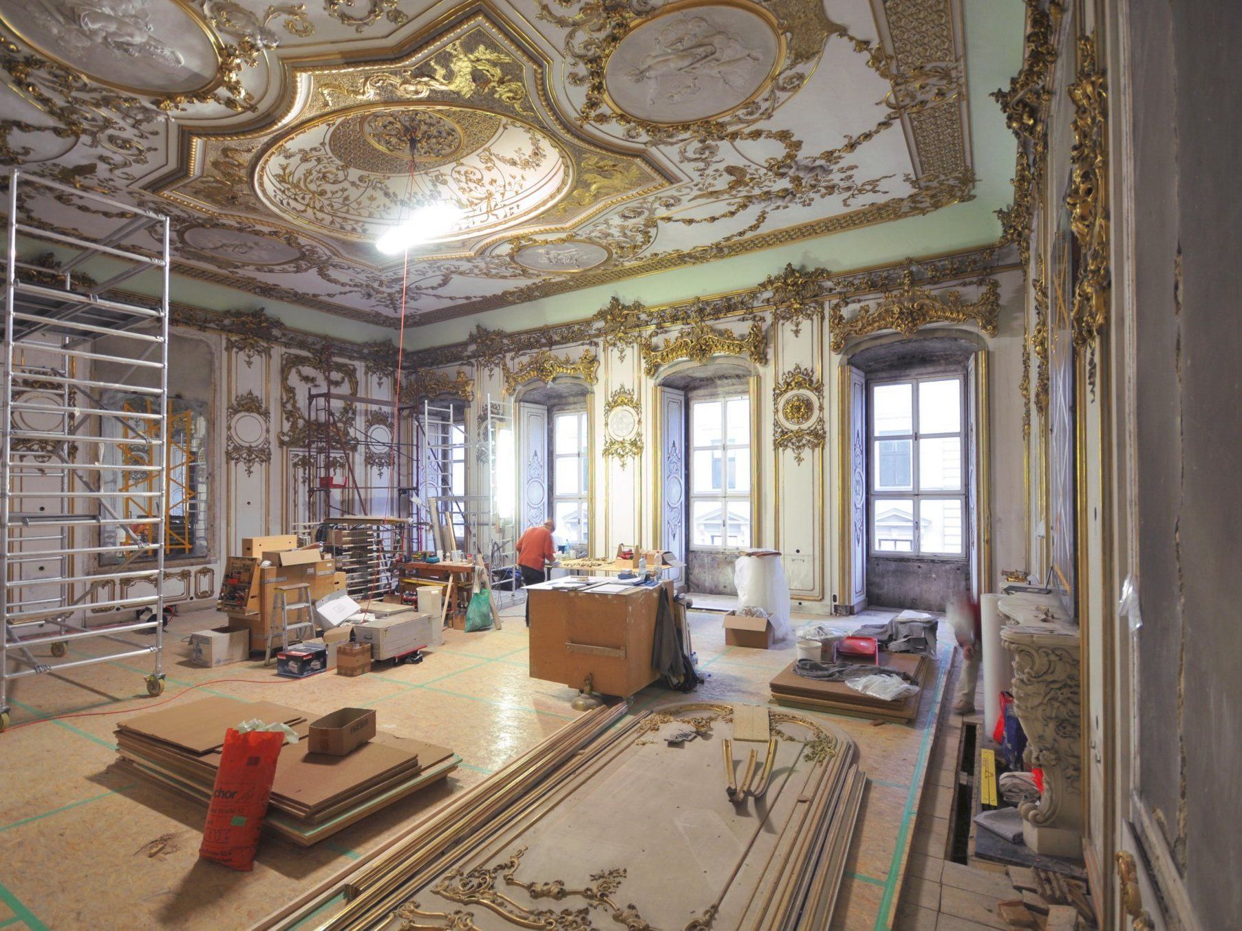 Frisch renoviert erstrahlt das Palais Liechtenstein ab Dezember. Frisch renoviert erstrahlt das Palais Liechtenstein ab Dezember.