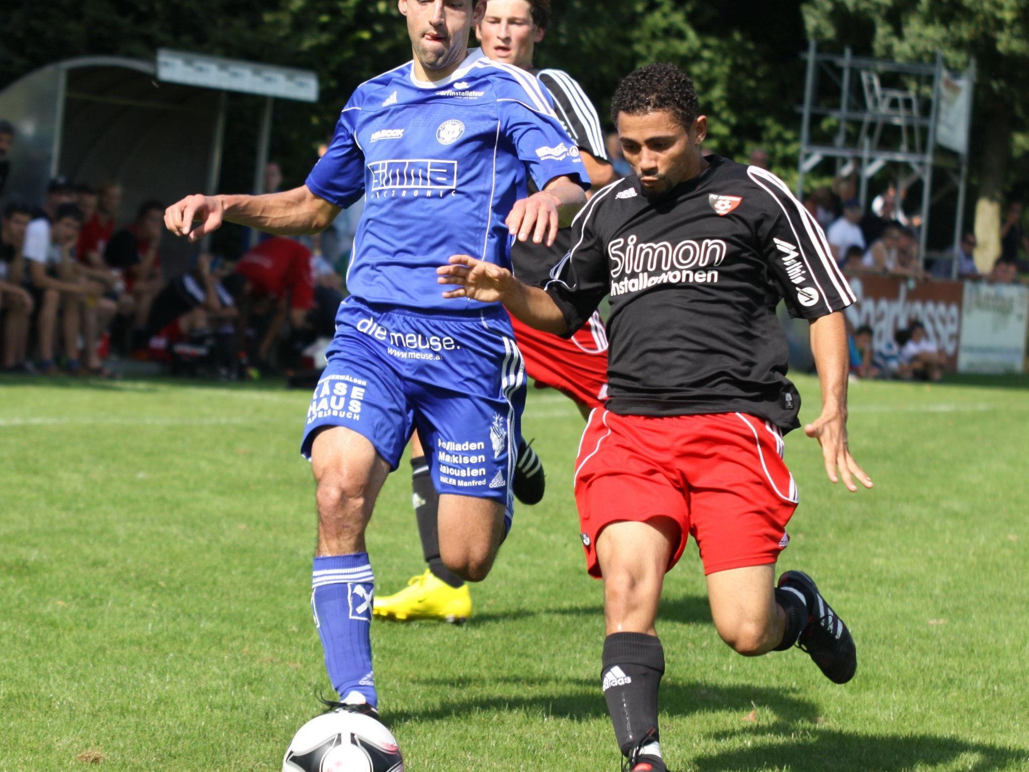 Mäder verlor im Cup in Lauterach mit 1:2-Toren.