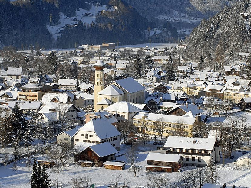 Blick auf Schruns am 19. Dezember 2010. Blick auf Schruns am 19. Dezember 2010.
