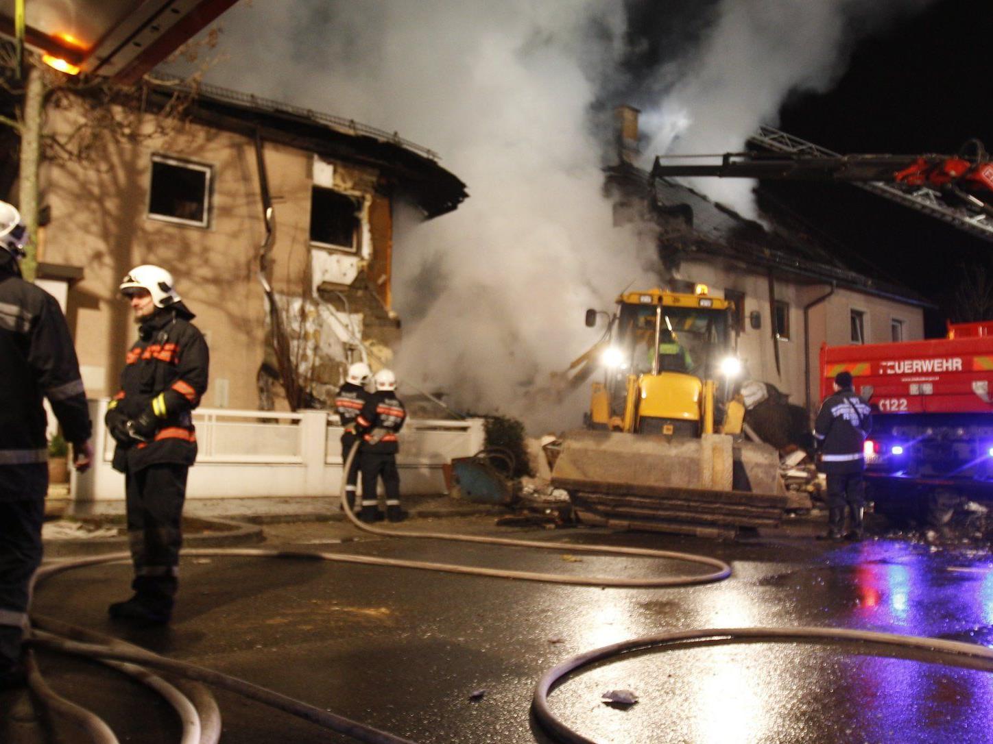 Die Polizei geht bei der Gasexplosion in Wien-Donaustadt von Selbstmord aus.