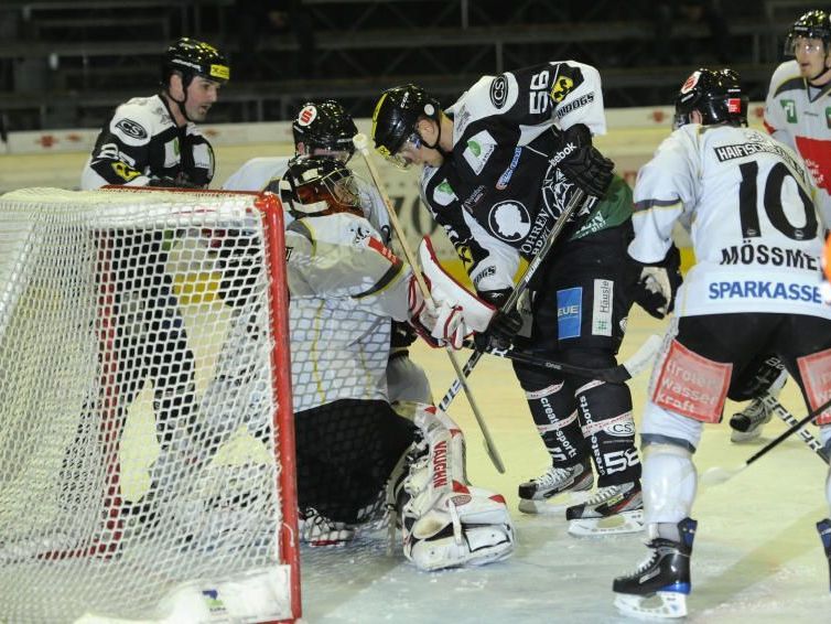 Bei Innsbruck-Keeper Seidl war für die Bulldogs meistens Endstation Bei Innsbruck-Keeper Seidl war für die Bulldogs meistens Endstation