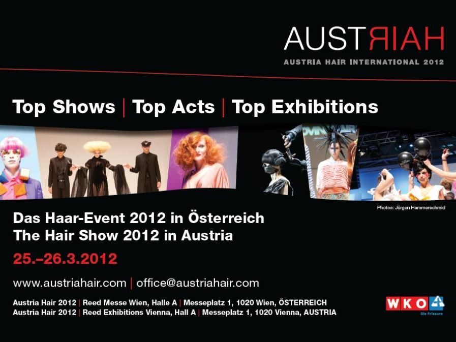 Show me your hair! Wo? auf der Austria Hair 2012! Show me your hair! Wo? auf der Austria Hair 2012!