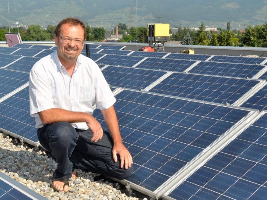 In Mäder wird eine weitere Fotovoltaikanlage mit einer Leistung von 20 Kilowatt-Peak errichtet.