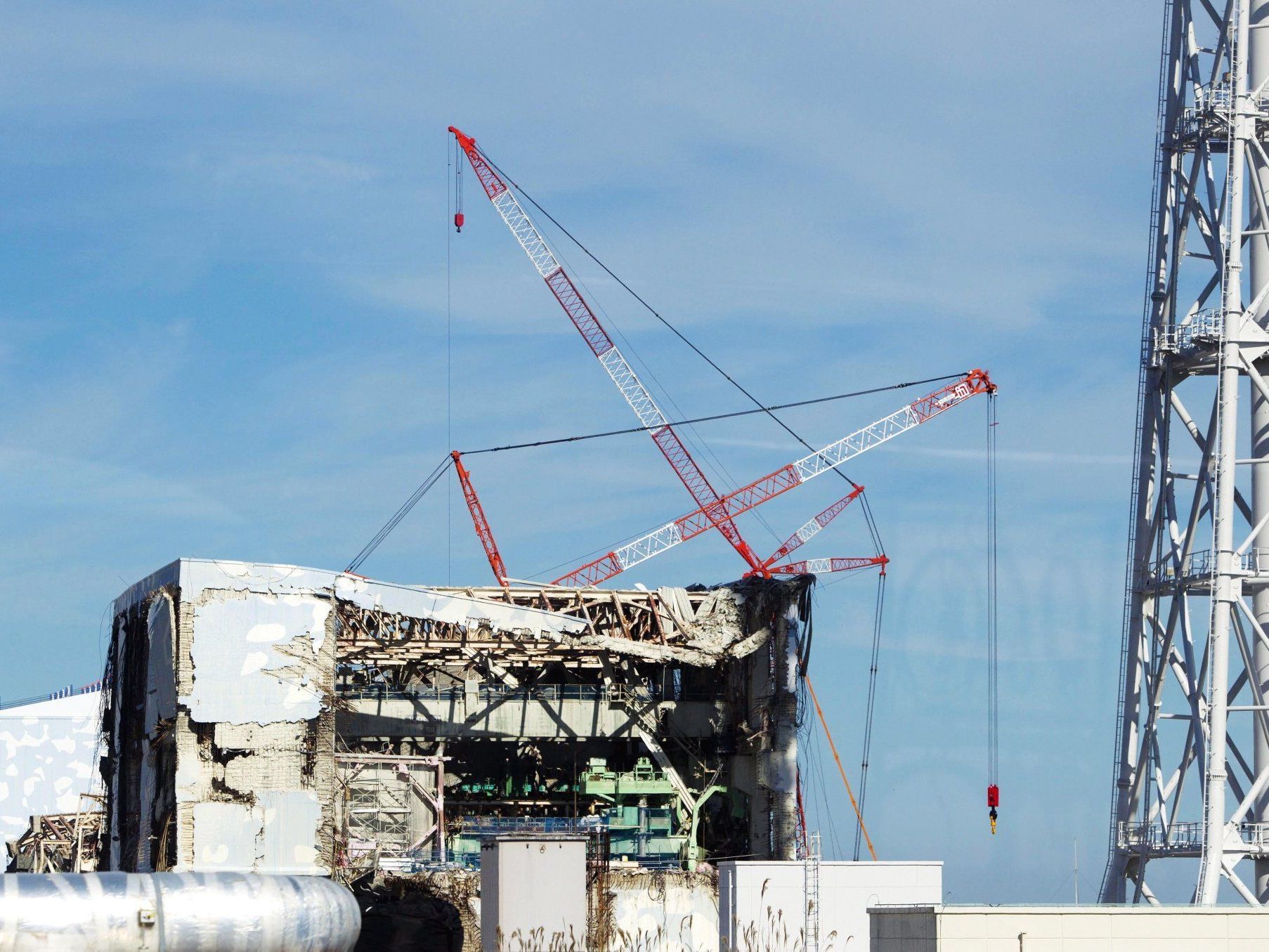 Im Atomkraftwerk Fukushima kam es im März zu mehreren Kernschmelzen.