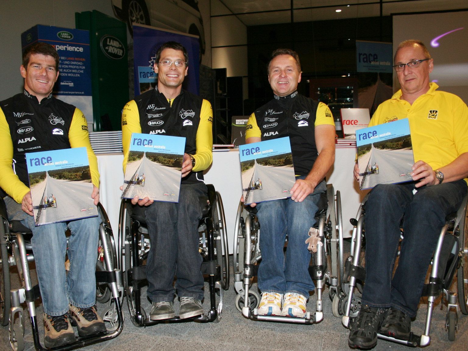 Thomas Bechter, Jürgen Egle, Wolfgang Wimmer und Hubert Kilga. Thomas Bechter, Jürgen Egle, Wolfgang Wimmer und Hubert Kilga.