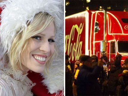 Natascha Bedingfield in weihnachtlicher Mission. Natascha Bedingfield in weihnachtlicher Mission.