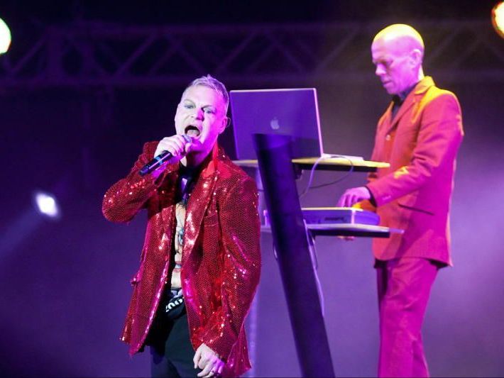 Vince Clarke (r) im Bild mit Andy Bell Vince Clarke (r) im Bild mit Andy Bell