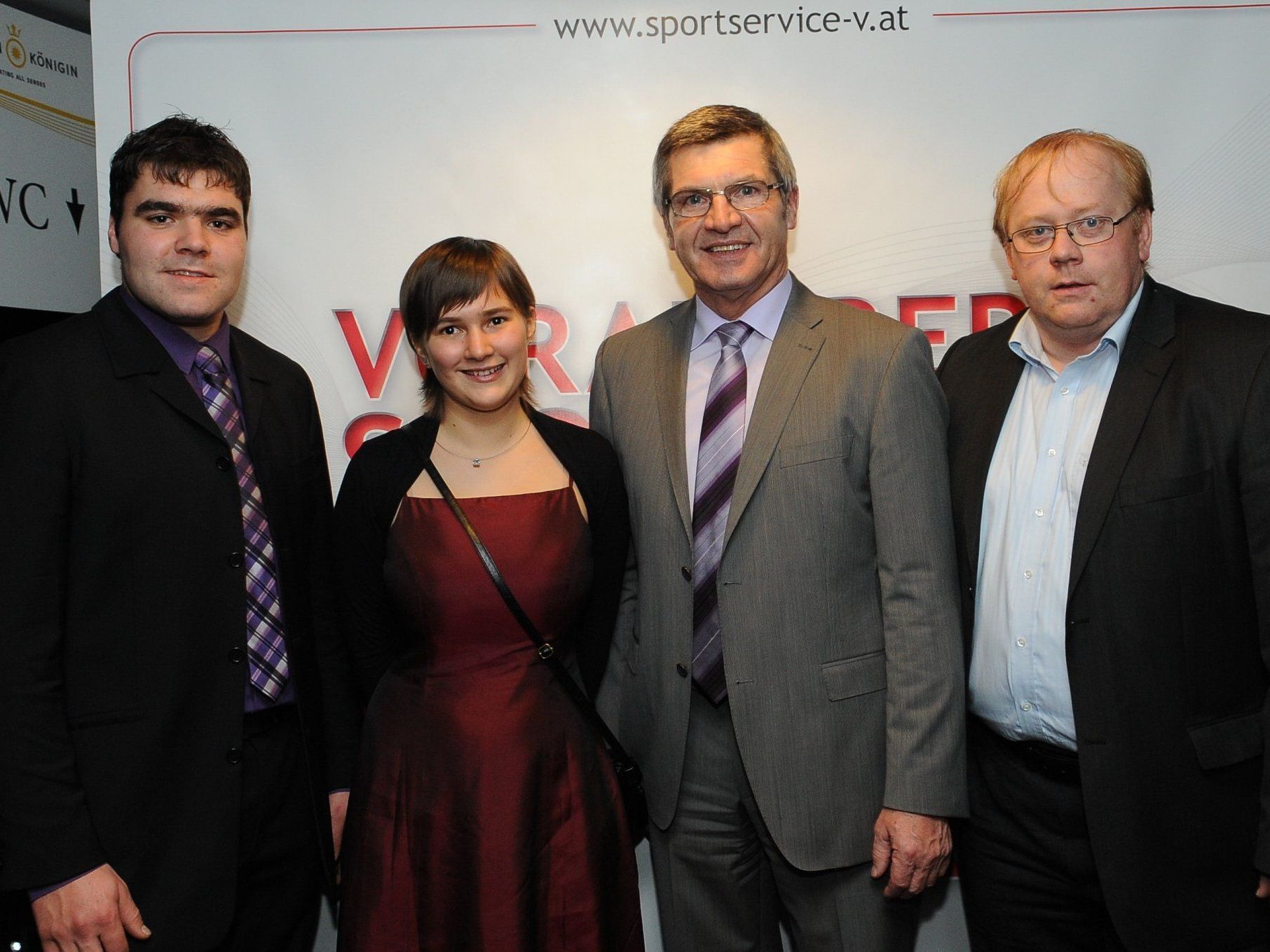 Landjugend Bregenzerwald war bei der Sportparty mit dabei.