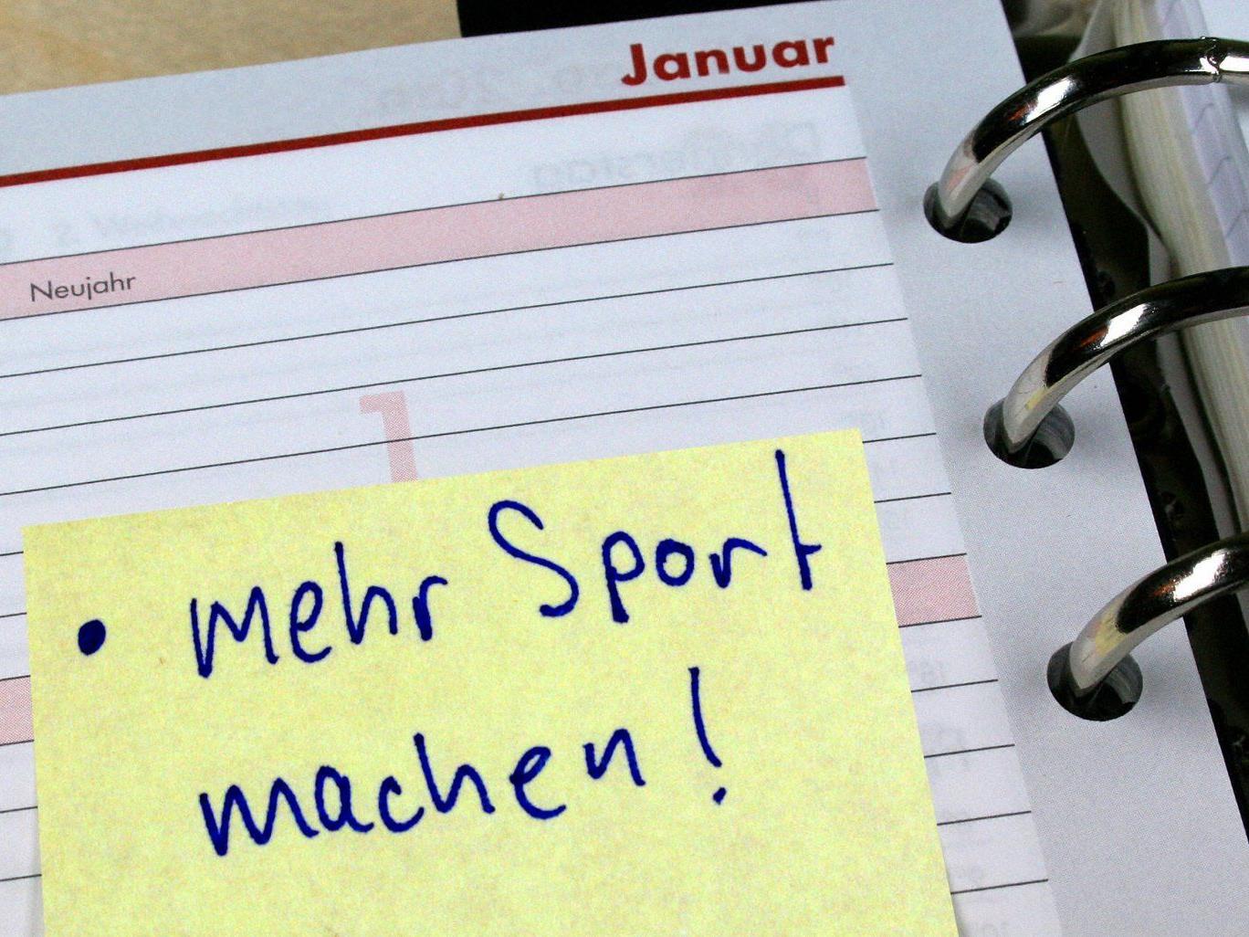 24 Prozent der Wiener haben einen Neujahrsvorsatz für 2012.
