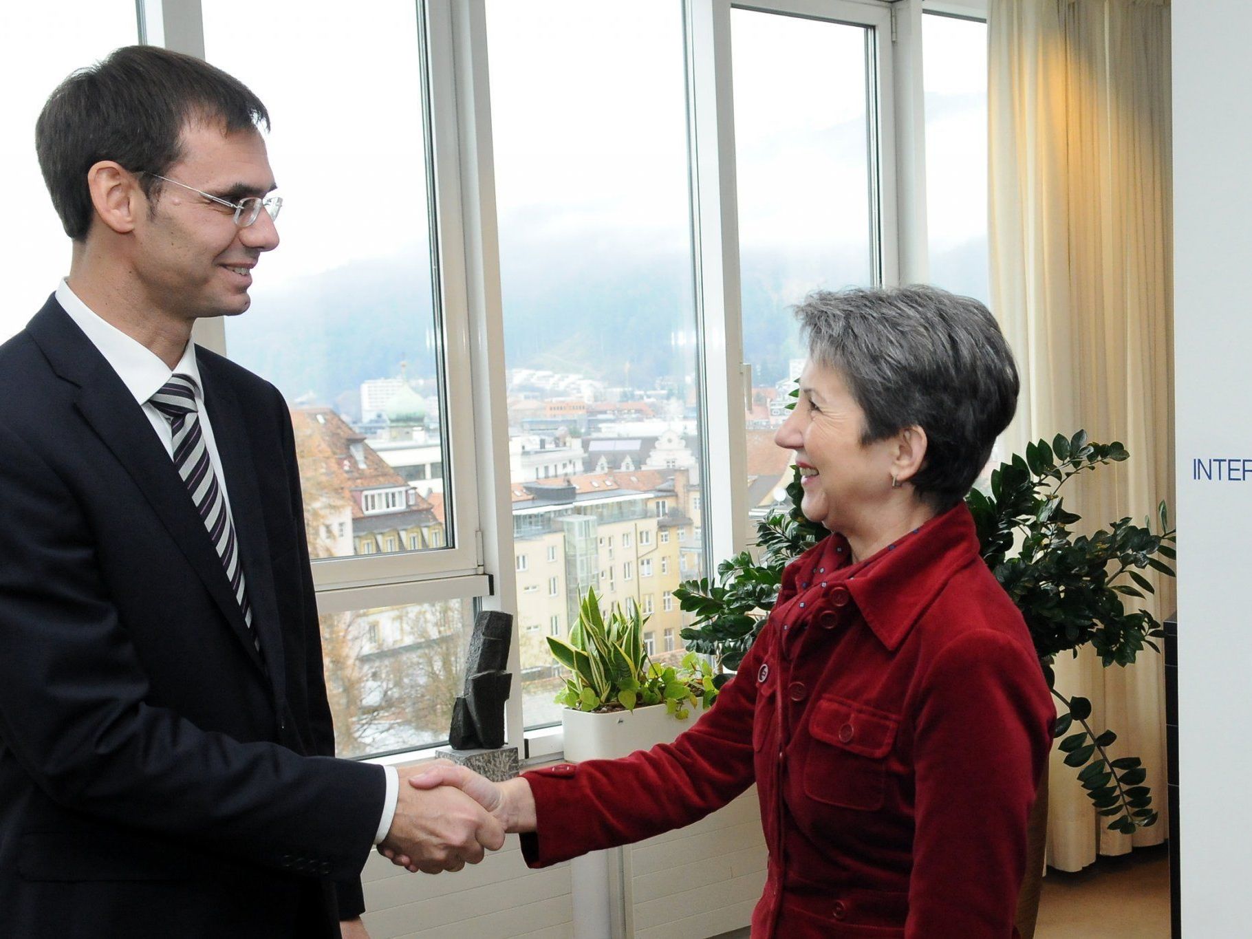 Landeshauptmann Markus Wallner und Nationalratspräsidentin Barbara Prammer Landeshauptmann Markus Wallner und Nationalratspräsidentin Barbara Prammer