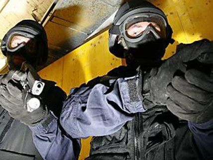 Die WEGA musste den mit einer Machete bewaffneten Mann festnehmen. Die WEGA musste den mit einer Machete bewaffneten Mann festnehmen.
