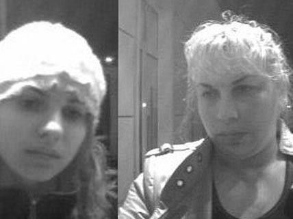 Diese beiden Frauen stehen im Verdacht, Bankomatkarten gestohlen und benutzt zu haben Diese beiden Frauen stehen im Verdacht, Bankomatkarten gestohlen und benutzt zu haben
