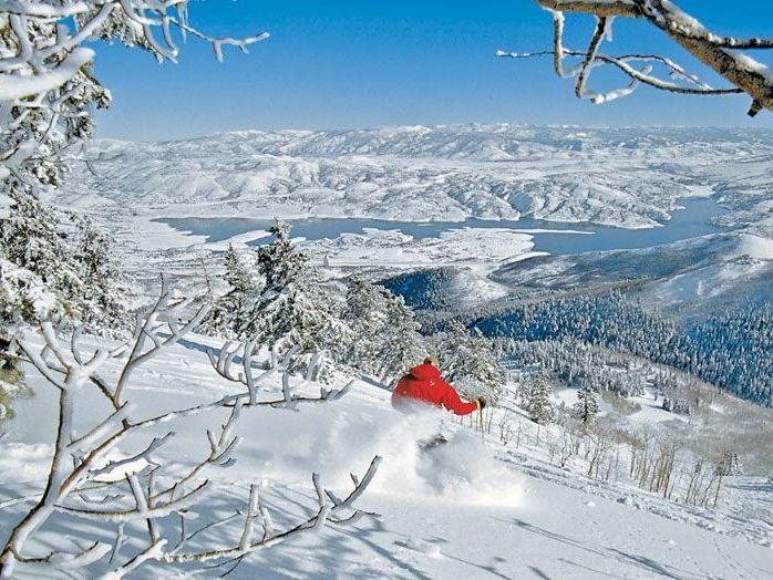 Das "beste Skigebiet Nordamerikas" mit dem "greatest snow on earth" wartet . . . Das "beste Skigebiet Nordamerikas" mit dem "greatest snow on earth" wartet . . .