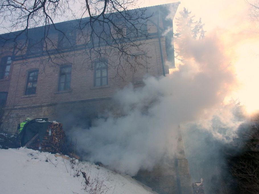 Dieses Wohnhaus am Semmering musste gelöscht werden Dieses Wohnhaus am Semmering musste gelöscht werden