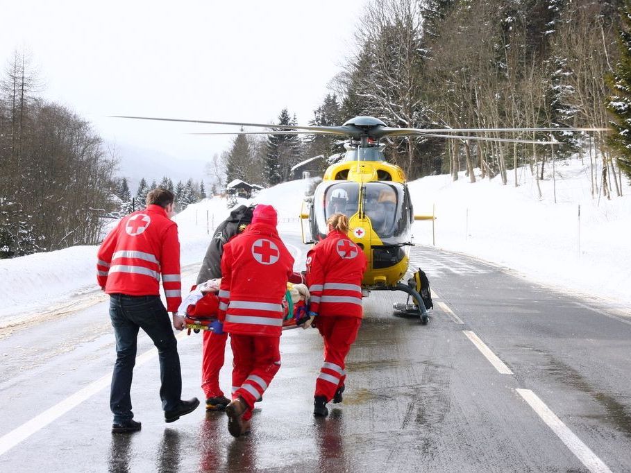 Die First Responder sind oft noch schneller am Ort des Geschehens als der Hubschrauber