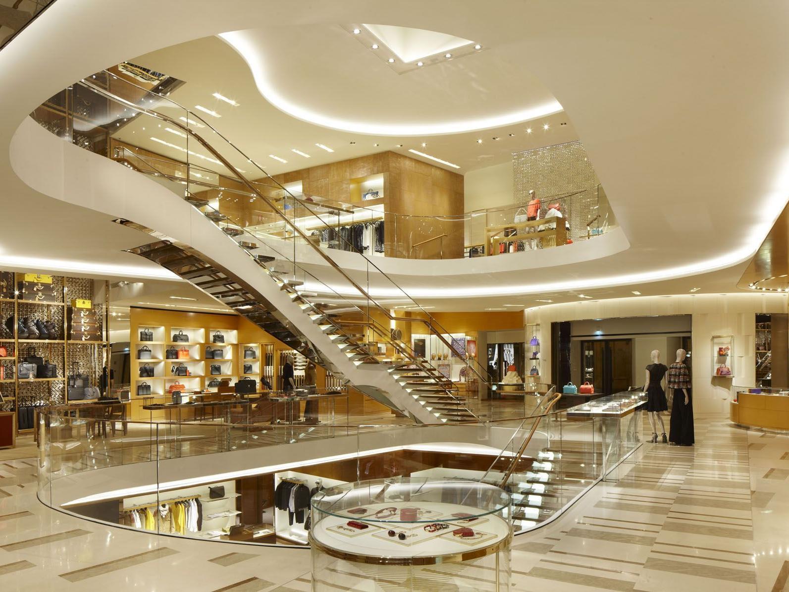 Der neue Store von Louis Vuitton - Luxus pur.
